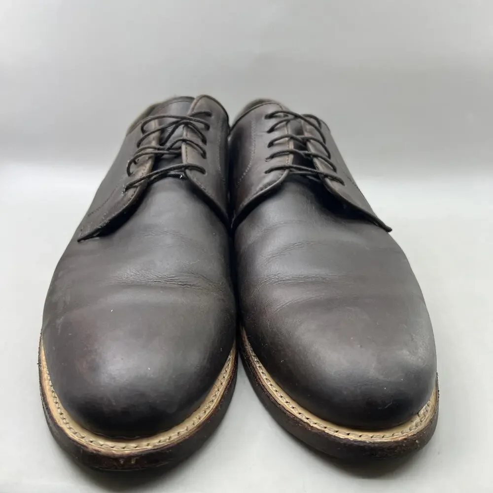 Thursday Boot Co Statesman Casual Oxford Men Size 12 Brown Leather Comfort Shoes